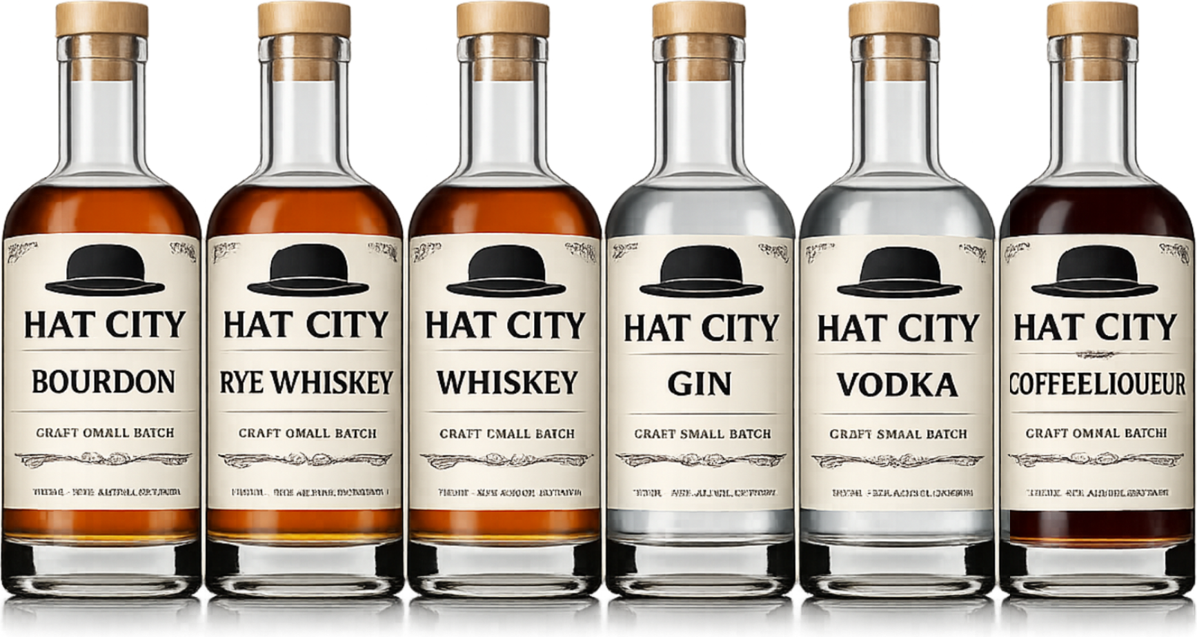 HAT CITY spirits collection